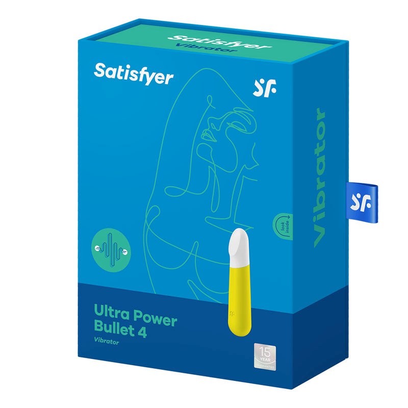 Satisfyer Ultra Power Bullet 4 Yellow Bullet Vibrators