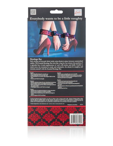 Scandal Bondage Bar - Spreaders and Hangers