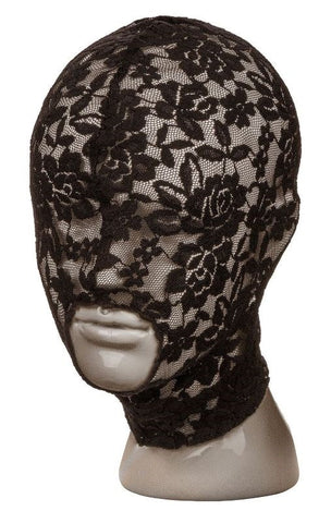 Scandal Lace Hood - Bondage Hoods