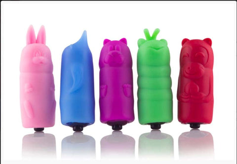 ScreamingO Bullet Buddies Purple Bear - Bullet Vibrators