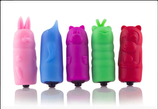 ScreamingO Bullet Buddies Red Monkey - Clit Ticklers and Pulsators