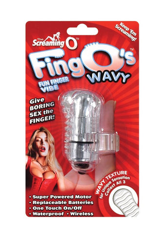 ScreamingO FingOs Wavy - Finger and Tongue Vibrators