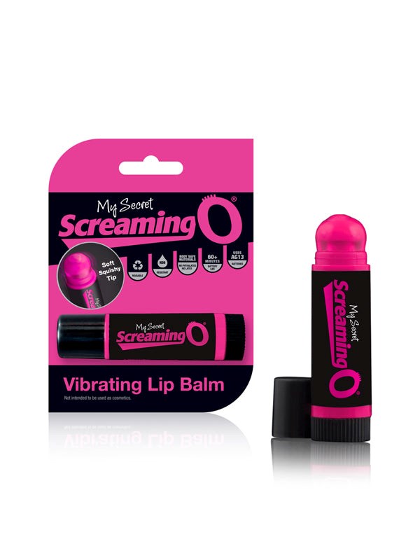 ScreamingO Vibrating Lip Balm Mini Vibrator Personal Massagers