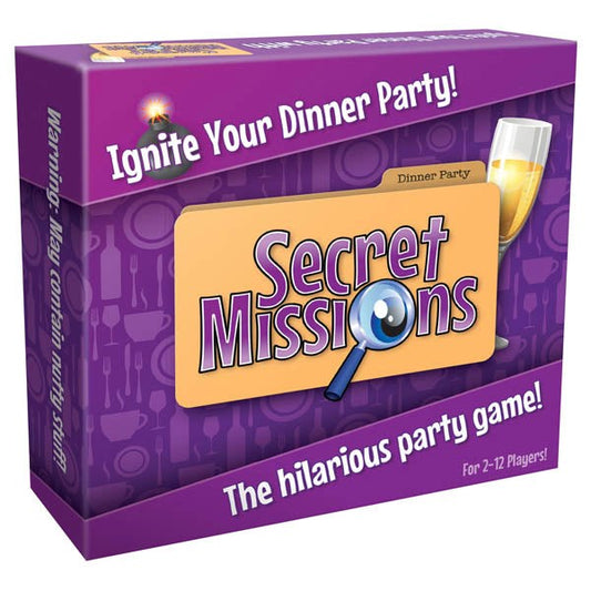 Covert Capers - Unforgettable Dinner Party Game of Missions and Laughter Sex Games, Coupons and Tricks
