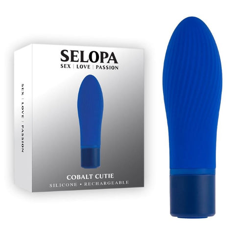 Selopa COBALT CUTIE - Waterproof Bullet Vibrator for Discreet Pleasure - Personal Massagers