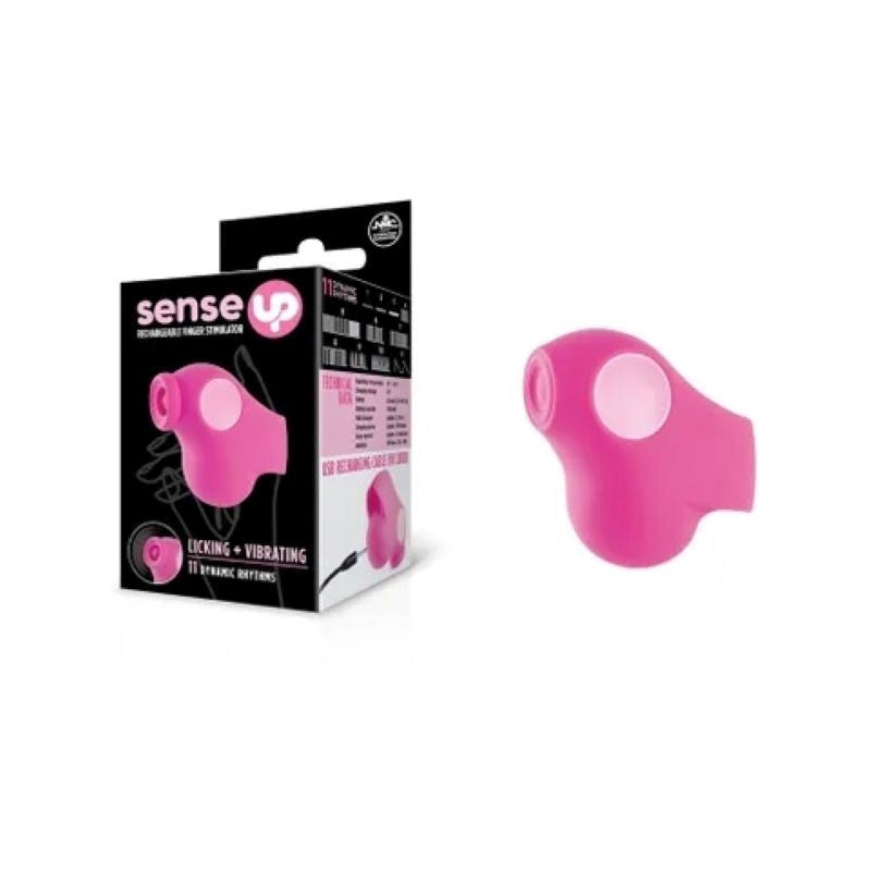 Sense Up Rechargeable Finger Stimulator Finger and Tongue Vibrators