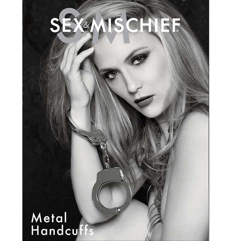 Sex & Mischief Metal Handcuffs Cuffs and Restraints