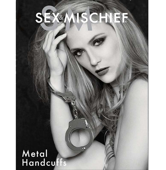 Sex & Mischief Metal Handcuffs - Cuffs and Restraints