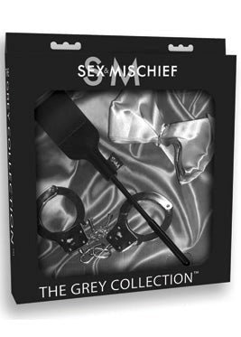 Sex & Mischief The Grey Collection Bondage Escape Kit Bondage Kits