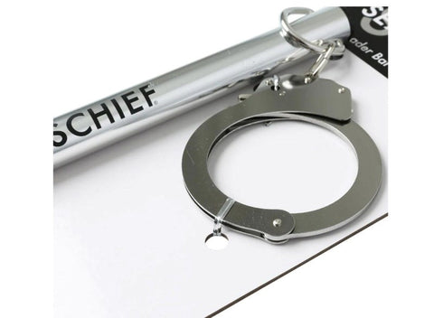 Sex and Mischief Spreader Bar with Metal Cuffs - Spreaders and Hangers