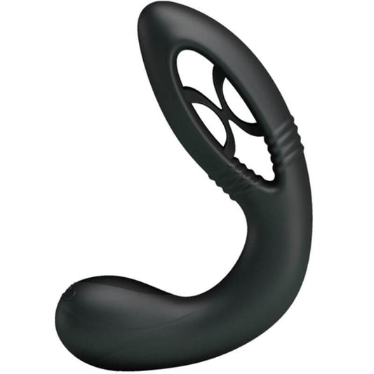 Baile Rechargeable and Vibrating Silicone Butt Plug - Butt Plugs