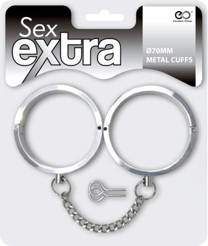 Sex Extra 70mm Metal Cuffs - Cuffs and Restraints