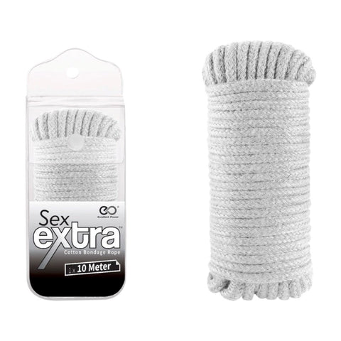 Intimate Connections - Soft Cotton Bondage Rope for Erotic Experiences - Cuffs and Restraints