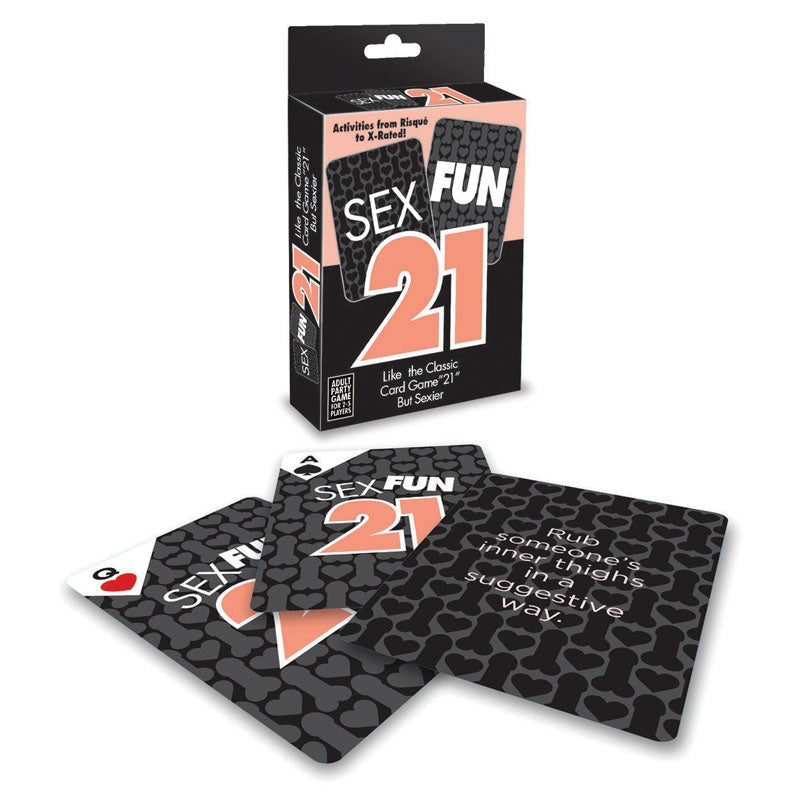 Sex Fun 21 - Card Game Sex Games, Coupons and Tricks