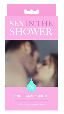 Sex in the Shower Finger Massager Kit - Finger and Tongue Vibrators