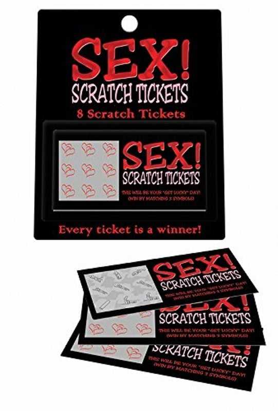 SEX! Scratch Tickets Game Sex Games, Coupons and Tricks