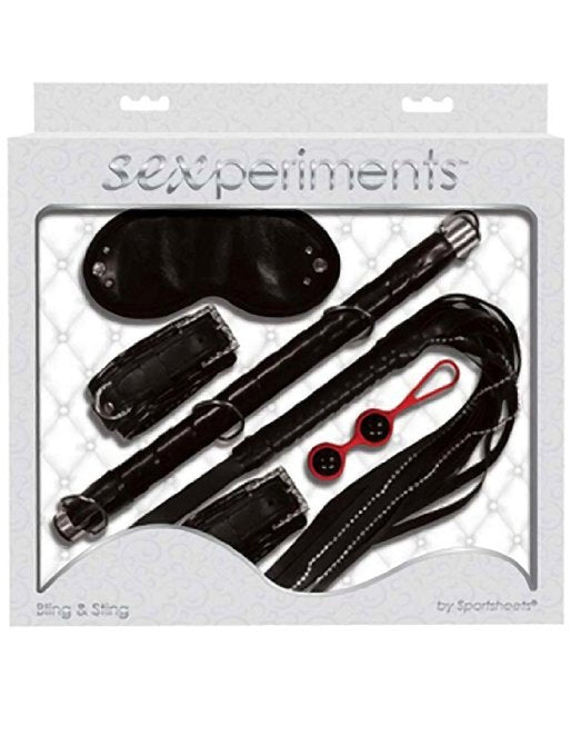Sexperiments Bling and Sting Kit - Whips And Crops