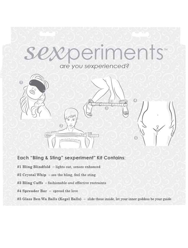 Sexperiments Bling and Sting Kit Whips And Crops