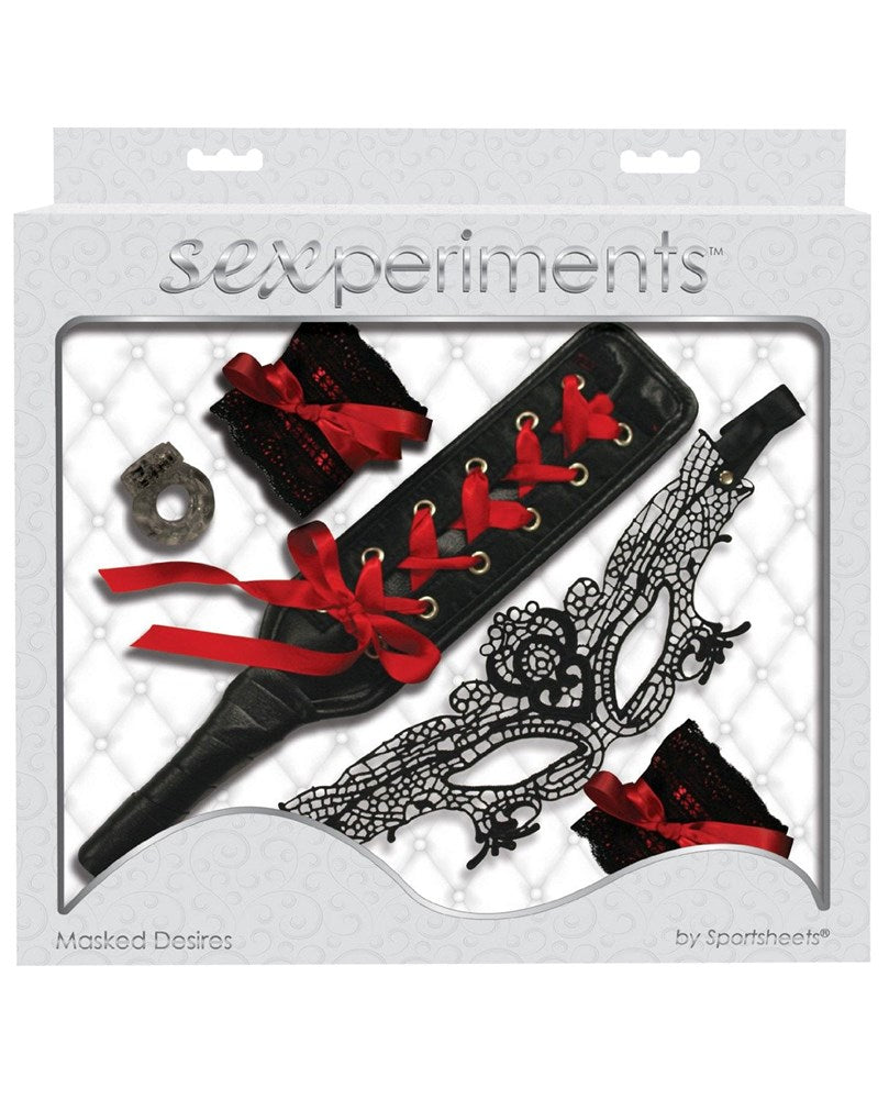 Sexperiments Masked Desires Kit Masks And Blindfolds