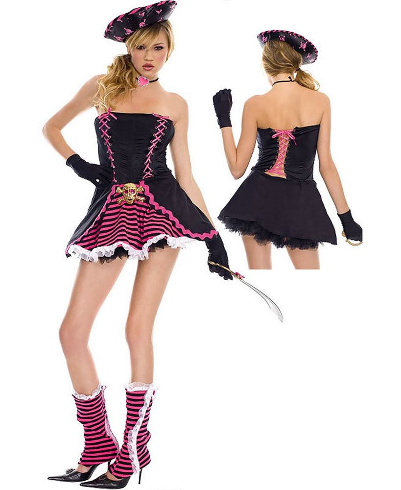 Sexy Pirate Cutie Adult Costume Fancy Dress Ups