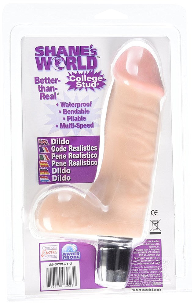 Shane's World College Stud Realistic Dildos