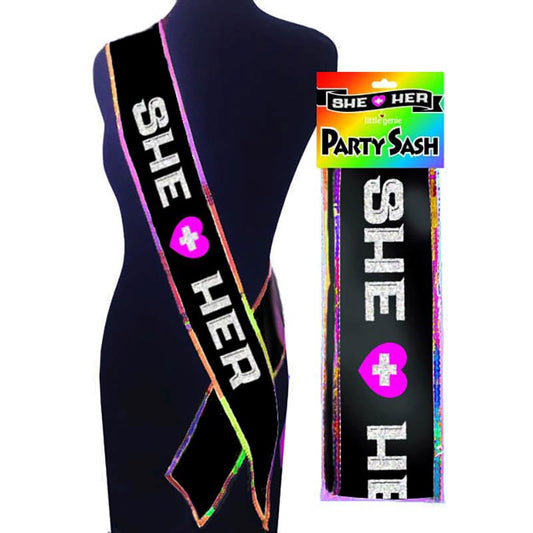 She + Her Party Sash Sex Games, Coupons and Tricks
