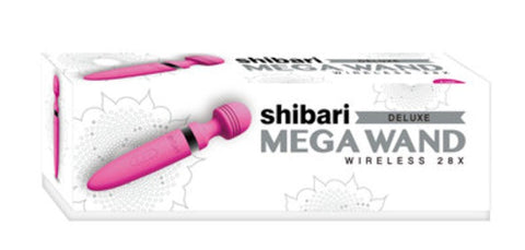Shibari Deluxe Mega Wireless 28X Pink - Waterproof Vibrators
