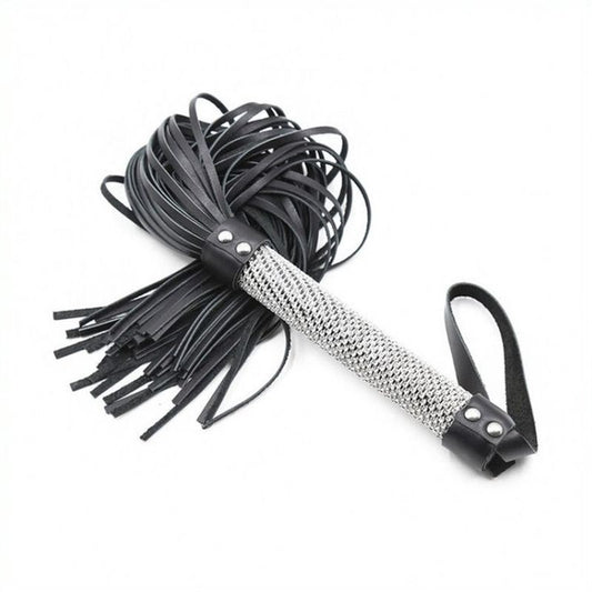 Shiny Handle Flogger - Whips And Crops