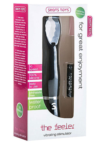 Shots Toys The Feeler Black - Intense Pleasure Unleashed - Clit Ticklers and Pulsators