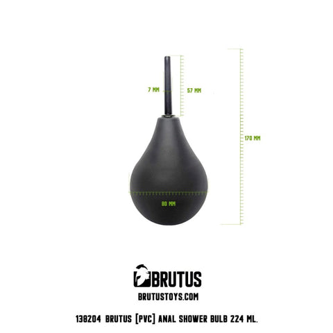 Brutus Intimate Hygiene Shower Bulb - Discreet and Leak-Free - Enemas and Douches