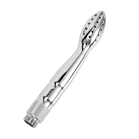 Shower Head Anal Enema - Steel Sex Toys