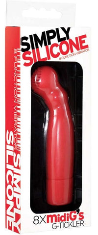 Simply Silicone 8X Midi Gs G-Tickler - G-Spot Vibrators