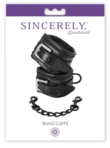 Sincerely Bling Cuffs - Cuffs and Restraints