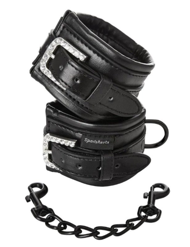 Sincerely Bling Cuffs Cuffs and Restraints