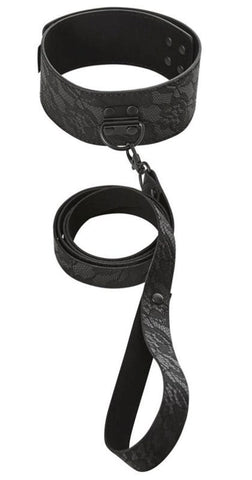 Sincerely Locking Lace Collar and Leash - Collars and Leads