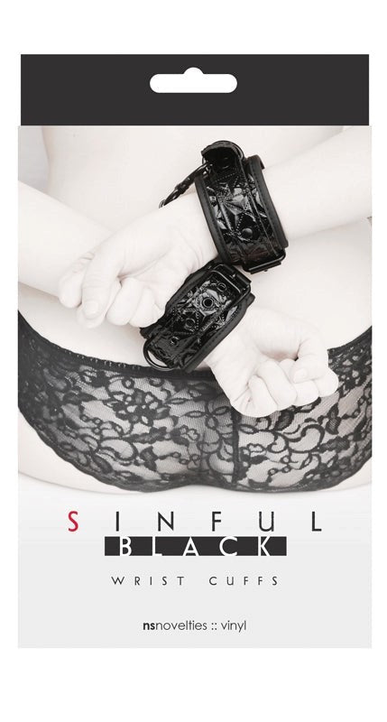 Sinful Wrist Cuffs Cuffs and Restraints