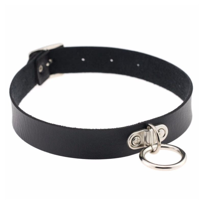 SirN Adjustable Bondage Collar Thick Collars and Leads