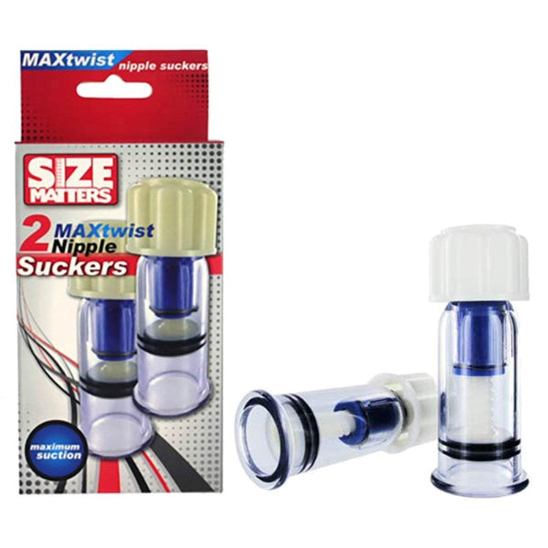 Size Matters Max-Twist Nipple Suckers Breast and Nipple Toys