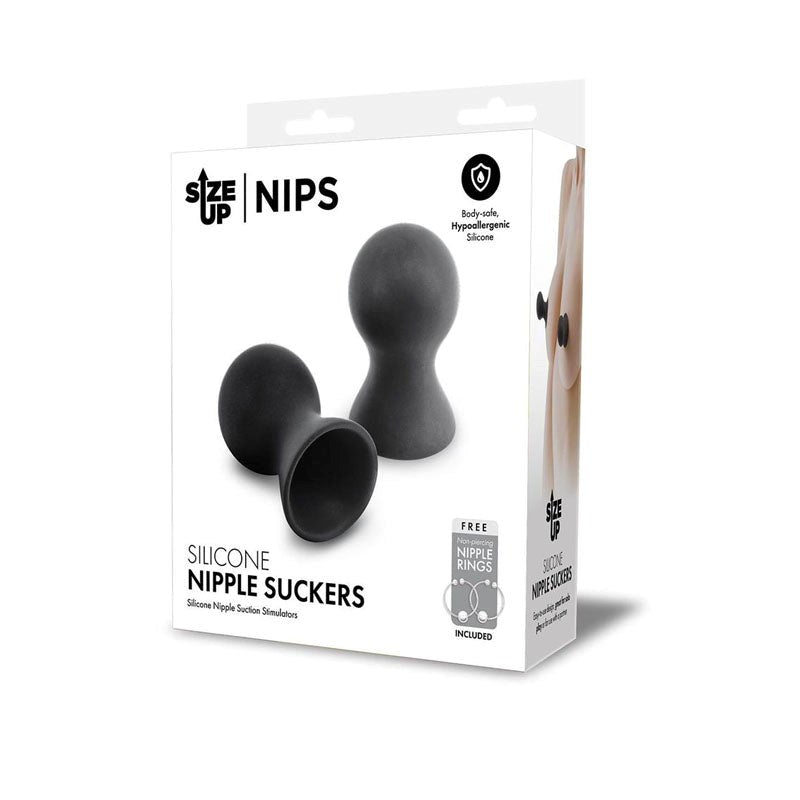 Size Up Silicone Nipple Suckers Nipple and Clit Clamps