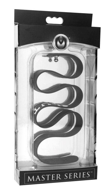 Slave Silicone Collar Black - Collars and Leads