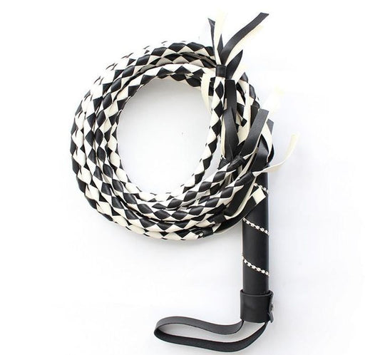 Snakeskin Whip Faux Leather - Whips And Crops