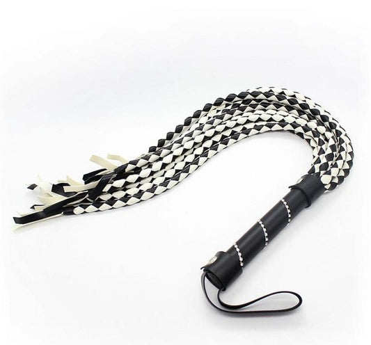 Snakeskin Whip Faux Leather - Whips And Crops