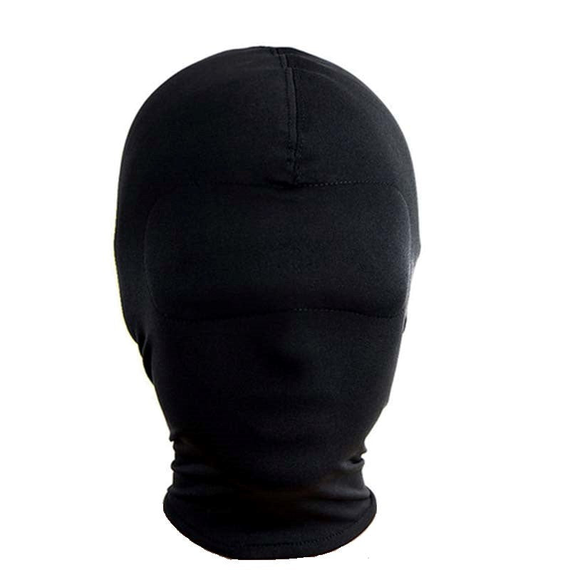 Spandex Hood With Padded Blindfold Bondage Hoods