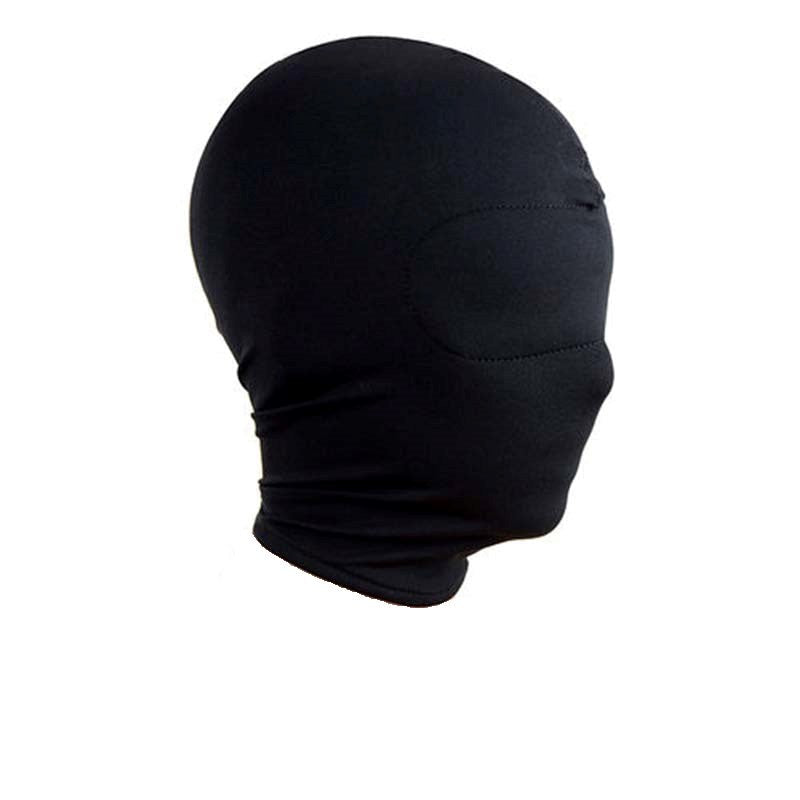 Spandex Hood With Padded Blindfold Bondage Hoods