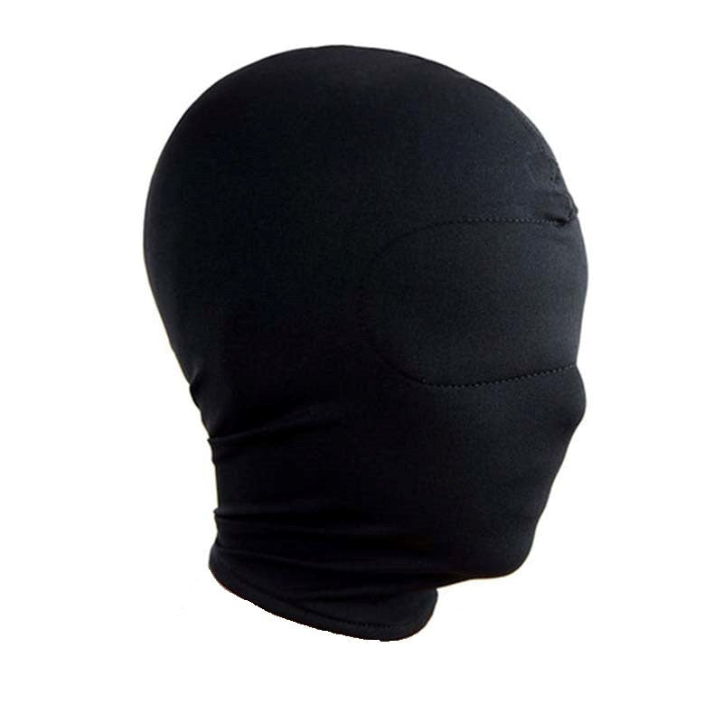 Spandex Hood With Padded Blindfold Bondage Hoods