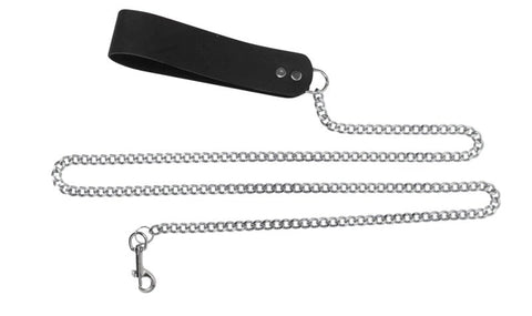 Spartacus Chain Leash with Plain Handle - Collars and Leads