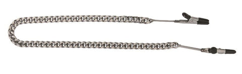 Spartacus Endurance Teaser Tip Clamps with Jewel Chain - Breast and Nipple Toys