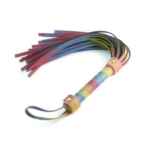 Spectra Bondage Flogger - Whips And Crops