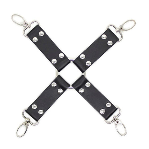 Spike 7 Piece Bondage Kit With Hogtie Kit - Bondage Kits