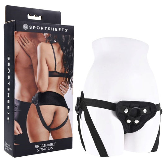 Sportsheets Adjustable Breathable Strap-On Harness - Strap On Sextoys